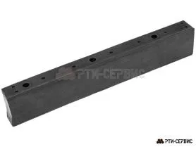 Отбойник (буфер) резиновый 308х25х55 мм