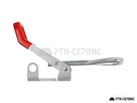 Механический стягивающий шарнирно-рычажный зажим с петлёй - фото 1