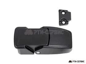 Замок-защёлка накидная 65 мм металлическая - фото 6